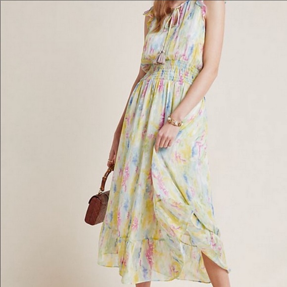 Anthropologie Dresses & Skirts - Water Color Dress Anthropologie